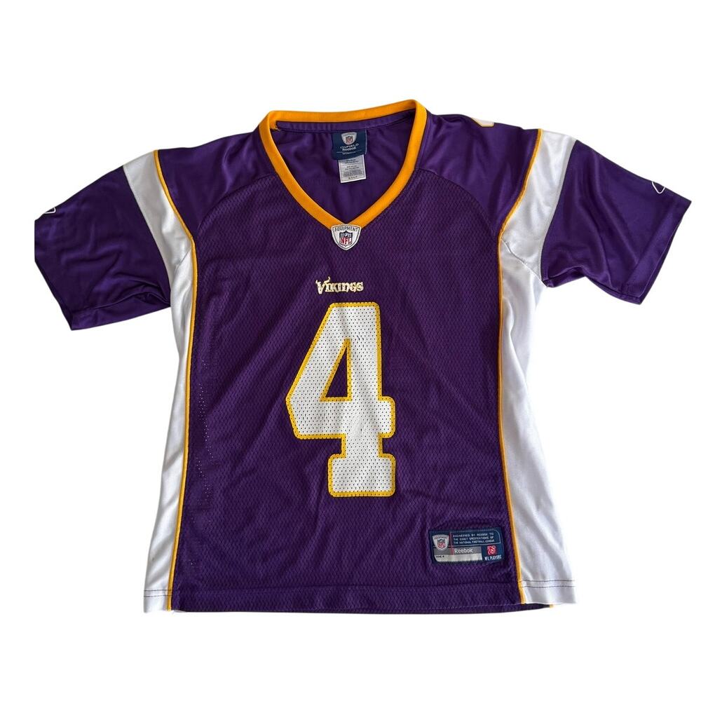 Women's Minnesota Vikings Brett Favre #4 Reebok Jersey Size Small